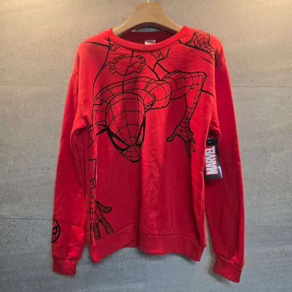 [BUNJANG] Marvel Spider-Man Graphic Sweatshirt / 마블. 정품. 스파이더맨 맨투맨.