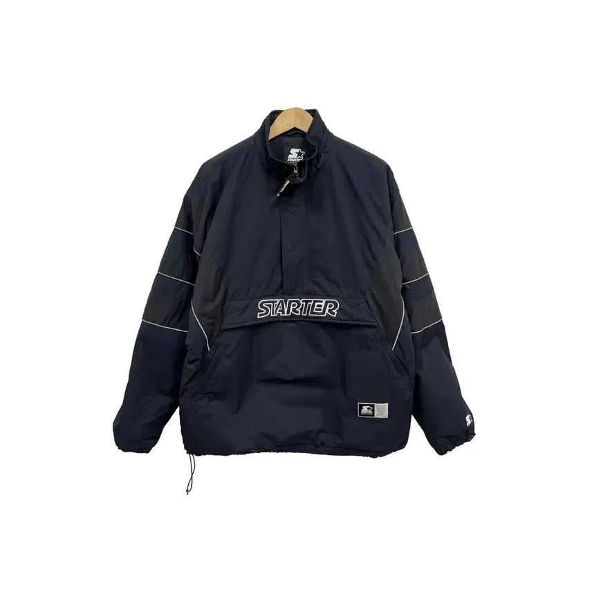 [BUNJANG] Starter Black Label Quilted Anorak / [100] 스타터 블랙라벨 포켓 올드스쿨 누빔 아노락