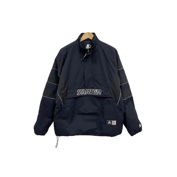 [BUNJANG] Starter Black Label Quilted Anorak / [100] 스타터 블랙라벨 포켓 올드스쿨 누빔 아노락
