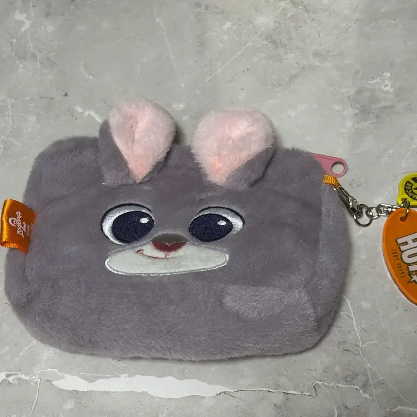 [BUNJANG] Disney Zootopia Judy Rabbit Plush Pouch / 디즈니 주토피아 컴포즈 콜라보 봉제 파우치 주디 토끼