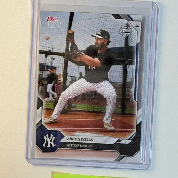 [BUNJANG] Topps Now Austin Wells MLB Baseball Card / 오스틴 웰스 Topps Now MLB 야구카드