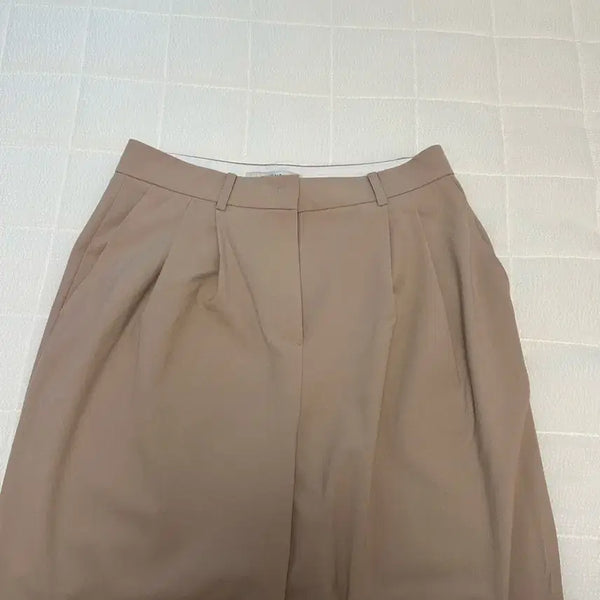 [BUNJANG] 10Months Slacks Beige / 텐먼스 슬랙스