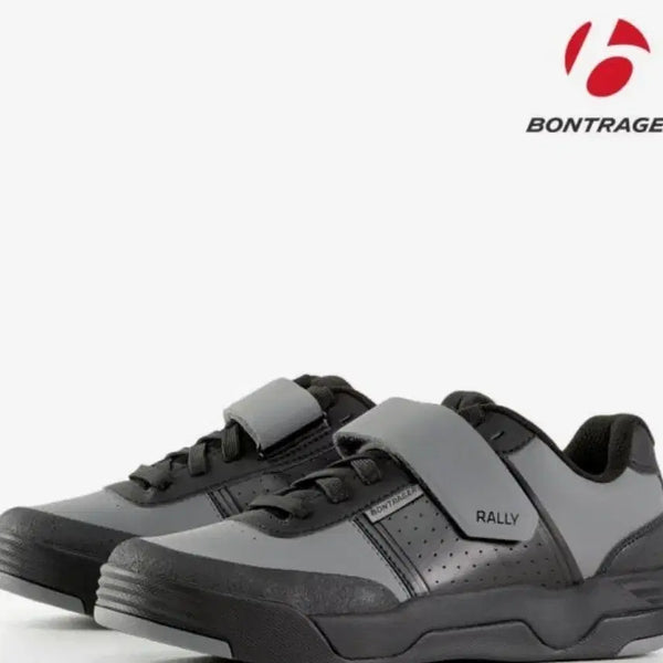 [BUNJANG] Bontrager Rally MTB Clipless Shoes - Grey/Black / 본트레거 랠리 MTB 클릿슈즈 그레이/블랙