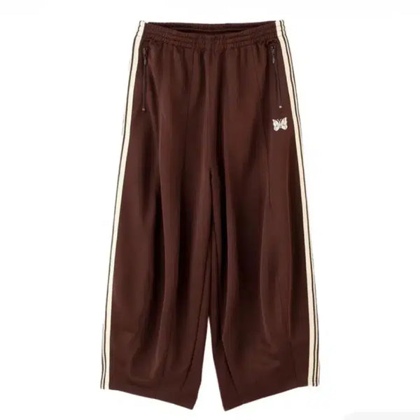 [BUNJANG] Needles x LHP H.D. Track Pants Poly Smooth Brown / [XS] 니들스 x LHP H.D. 트랙 팬츠 폴리 스무스 브라운