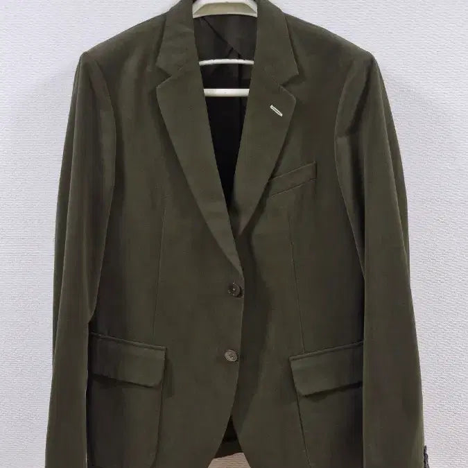[BUNJANG] GANT Rugger Cotton 2-Button Blazer Jacket (Olive/Khaki) / GANT Rugger 코튼 2버튼 블레이저/자켓 (올리브/카키)