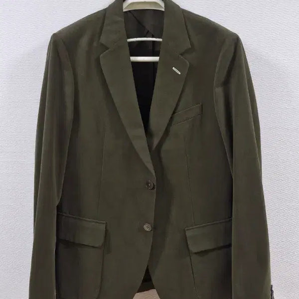 [BUNJANG] GANT Rugger Cotton 2-Button Blazer Jacket (Olive/Khaki) / GANT Rugger 코튼 2버튼 블레이저/자켓 (올리브/카키)
