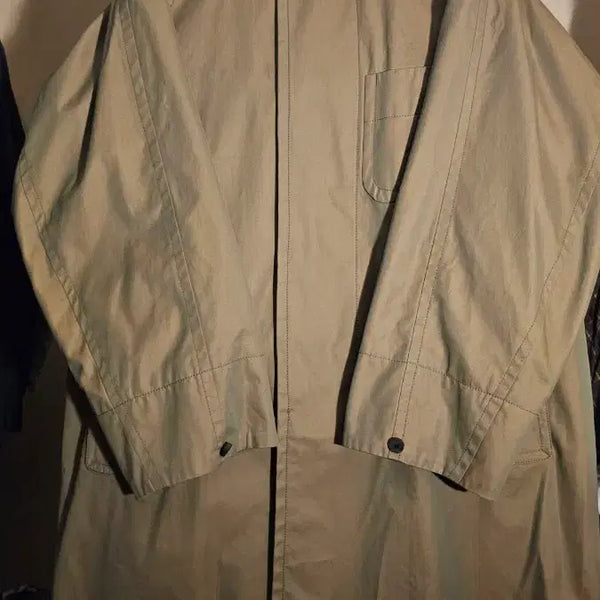 [BUNJANG] Document Supima Cotton Gabardine Coat Olive M / [M] 도큐먼트 수피마 코튼 개버딘 코트 올리브 컬러