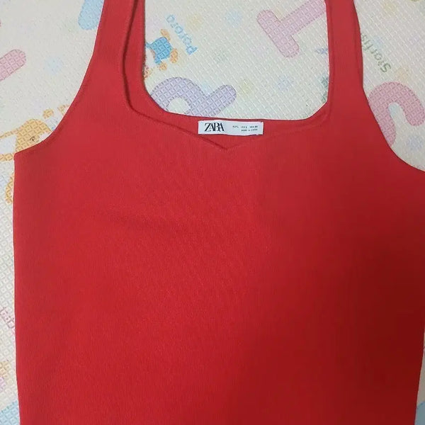 [BUNJANG] Zara Red Bustier (L) / 자라 레드 뷔스티에(L)