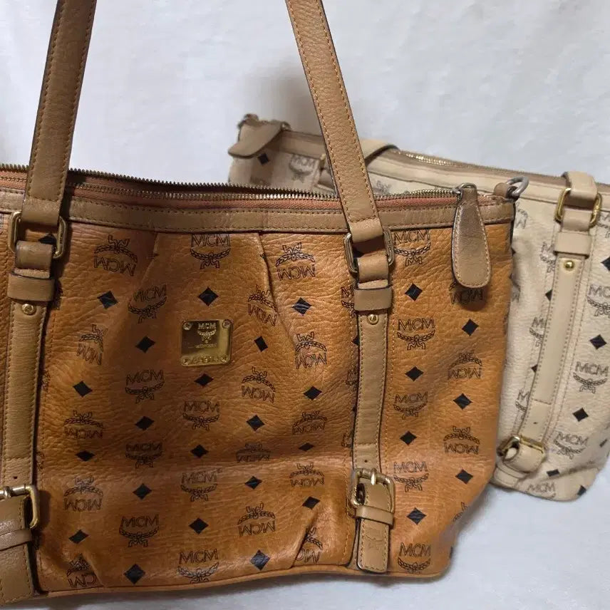 [BUNJANG] MCM Visetos Bag Set / 정품 mcm 비세토스 가방 2개
