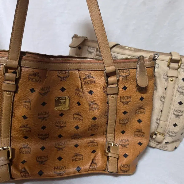 [BUNJANG] MCM Visetos Bag Set / 정품 mcm 비세토스 가방 2개