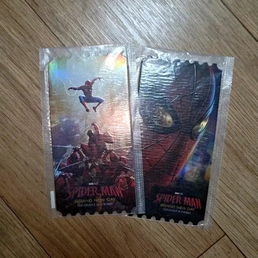 [BUNJANG] Spider-Man Original Ticket Bundle Set (2 Types) / 스파이더맨 오리지널티켓 2종일괄