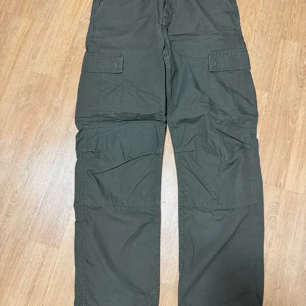 [BUNJANG] Carhartt WIP Regular Cargo Pants Cypress / 칼하트 wip 레귤러 카고팬츠 사이프레스