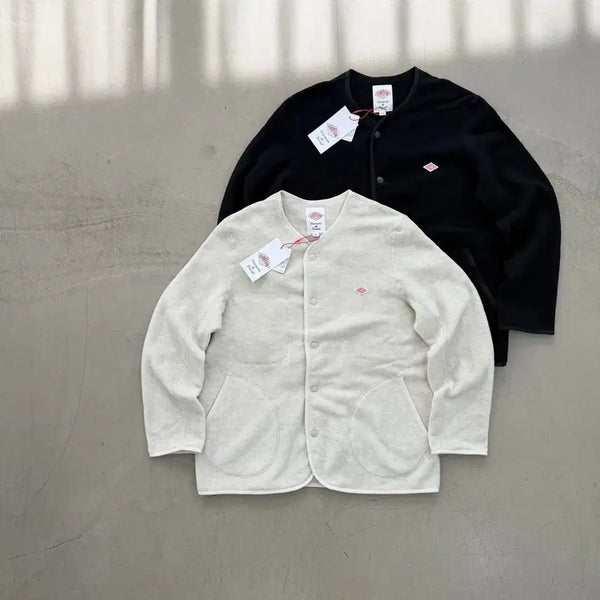 [BUNJANG] DANTON Cardigan Fleece Jacket / 단톤 카라리스 플리스자켓