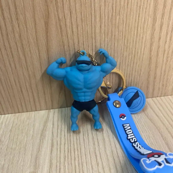 [BUNJANG] Muscle Squirtle Keychain / 근육 꼬부기 키링