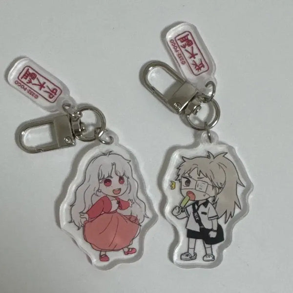 [BUNJANG] Jakdoo Myodae-gam & Suldae-gam Character Keychain / 작두 묘대감&술대감 키링 판매/교환