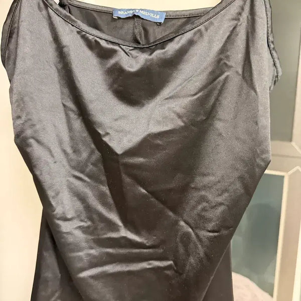 [BUNJANG] Brandy Melville Satin Slip Top / Brandy melville satin top