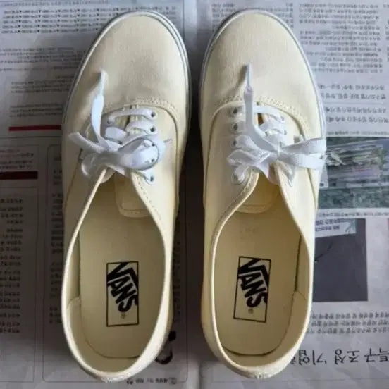 [BUNJANG] Vans Authentic White VN000EE3WHT1 / 반스 어센틱 화이트 VN000EE3WHT1 270