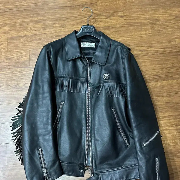 [BUNJANG] Diaphein Leather Jacket XL / 디아프 바인 레더 자켓 xl