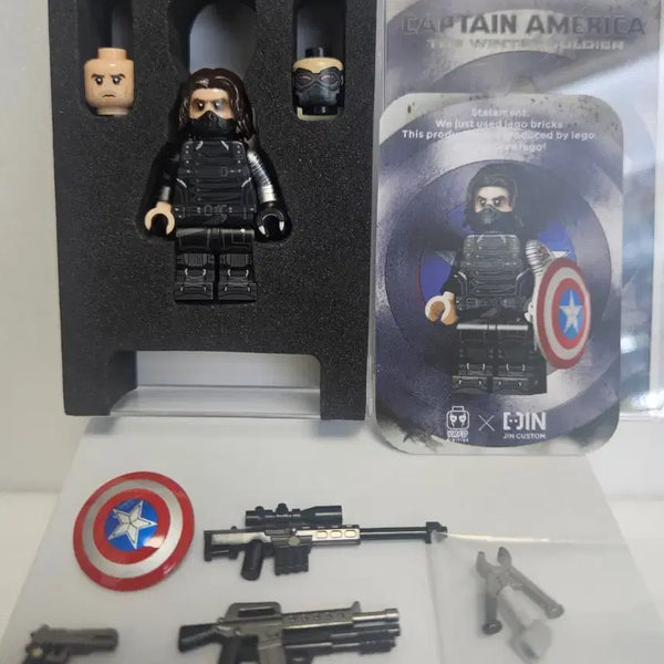 [BUNJANG] Lego Winter Soldier Custom Full Set / 레고 진커스텀 윈터솔져 풀구성