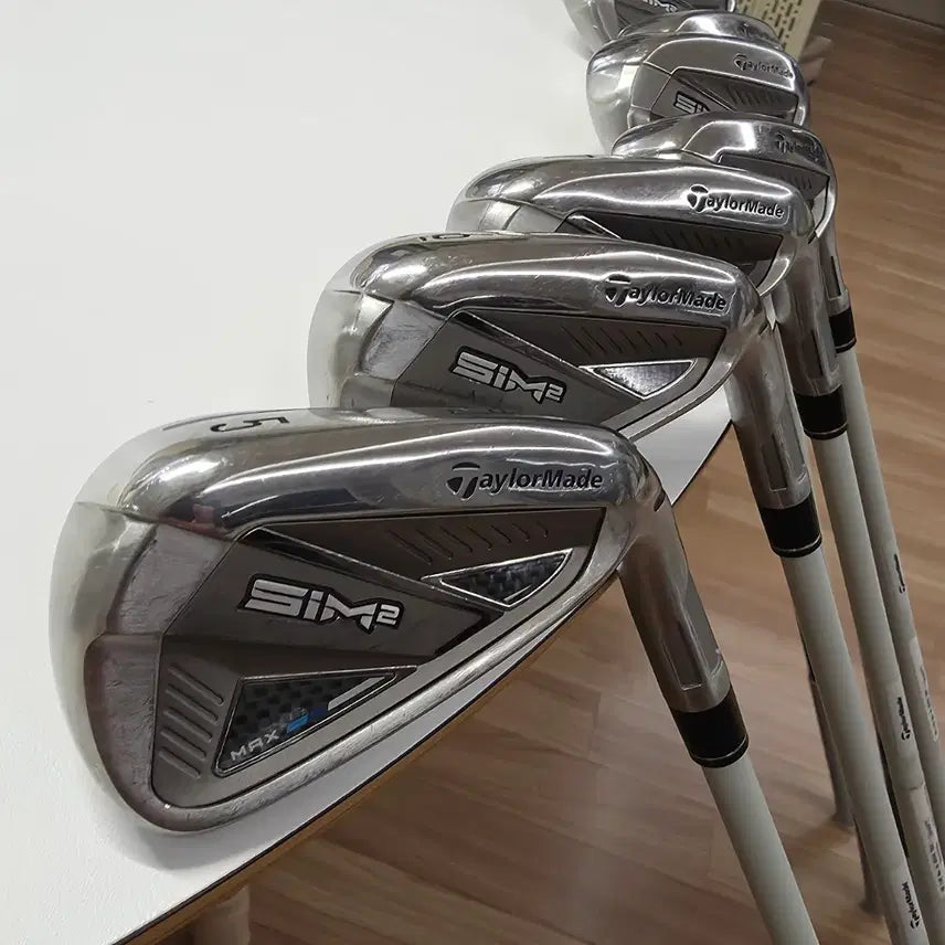 [BUNJANG] TaylorMade SIM2 MAX Iron Set (5-S) / 테일러메이드 SIM2 MAX 아이언 세트(5-s)