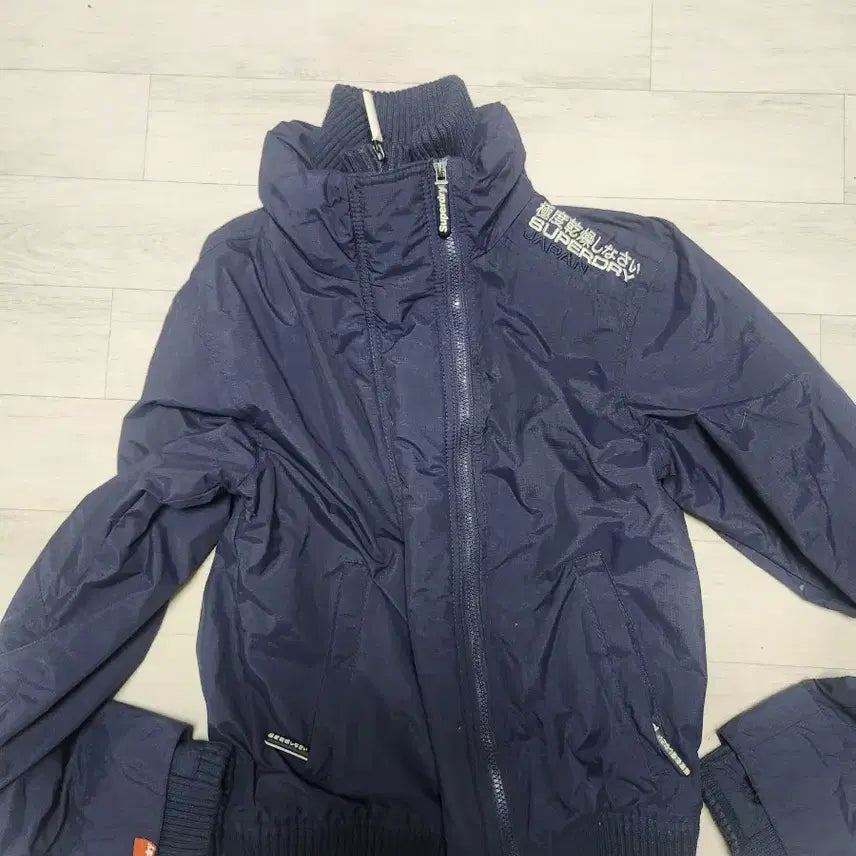 [BUNJANG] Superdry Zip-Up Jacket Navy / 슈퍼드라이 집업 자켓 네이비