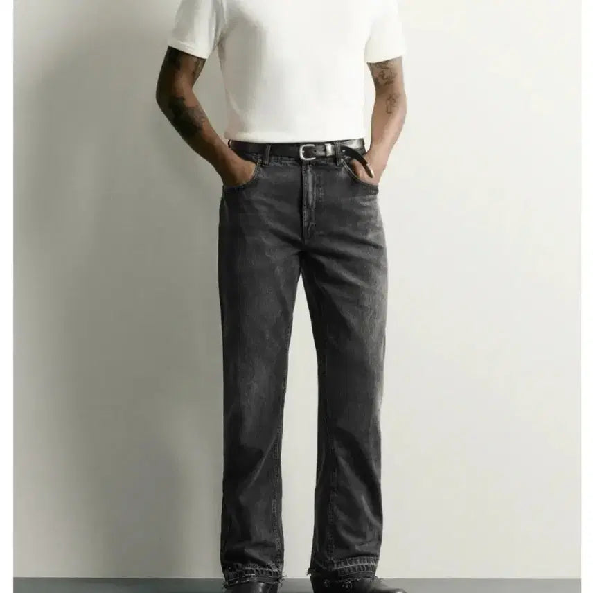 [BUNJANG] ZARA Flare Fit Denim Pants / 자라 플레어핏 팬츠 데님