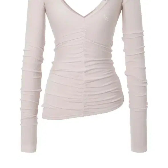 [BUNJANG] Threetimes Hush Slim Tee Pink / threetimes Hush slim tee