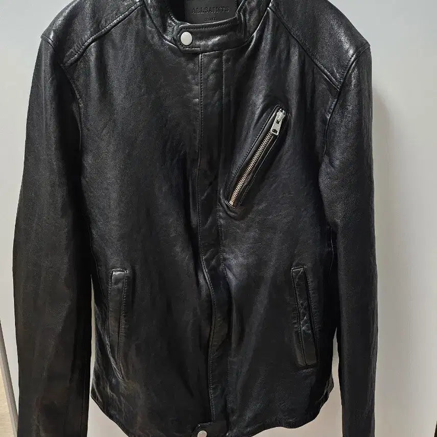 [BUNJANG] All Saints Floyd Lambskin Leather Jacket / 올세인츠(all saints) 플로이드 양가죽 자켓