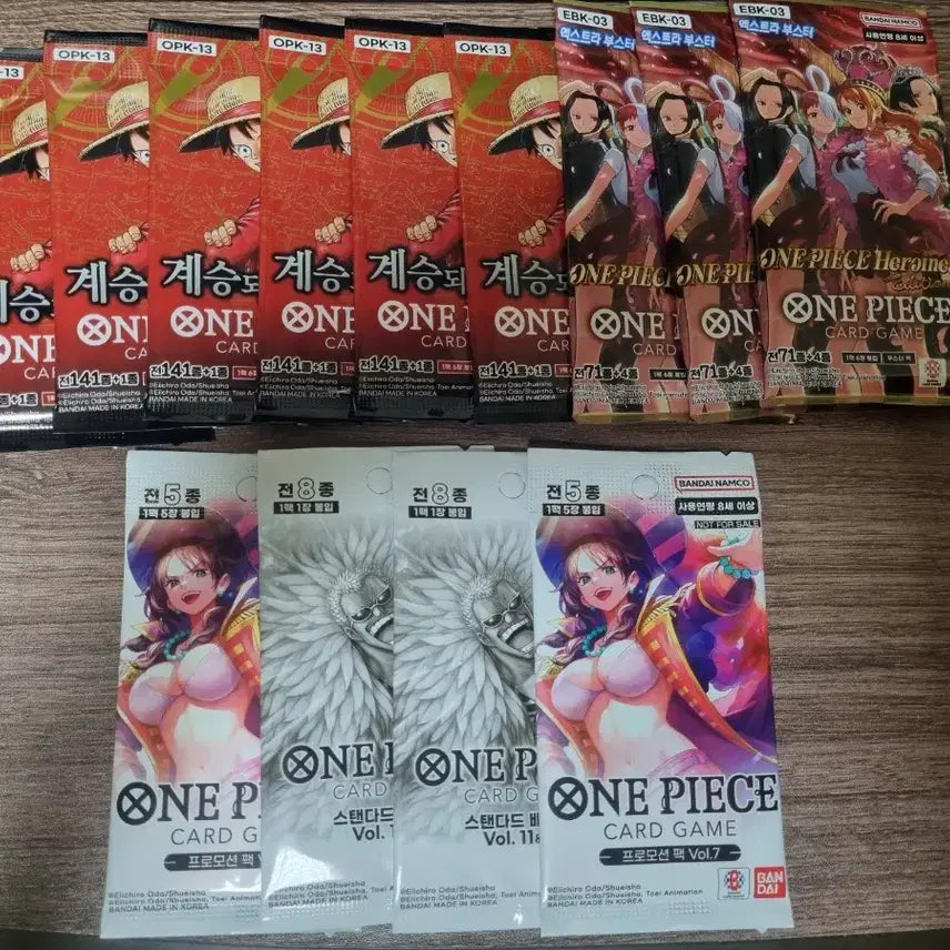 [BUNJANG] One Piece Card Game Extra Booster & Promotion Pack Bundle / 원피스 카드 게임 엑스트라 부스터 / 프로모션 팩 묶음