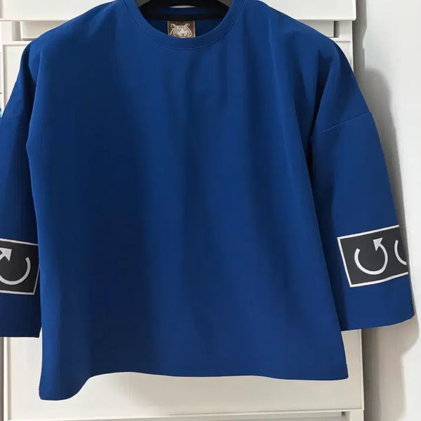 [BUNJANG] MATCHGLOBE Blue T-Shirt / MATCHGLOBE 블루 티셔츠7