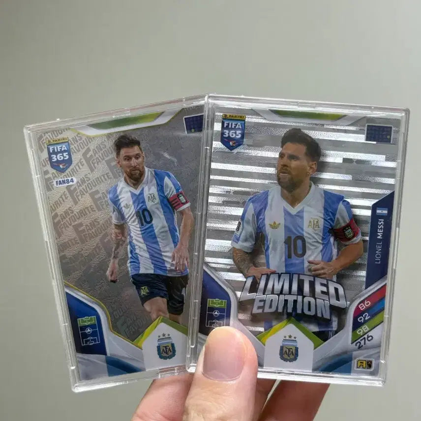 [BUNJANG] Panini Messi Card Set / 파니니 메시 카드 두 장