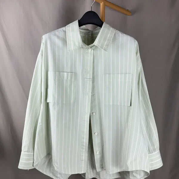 [BUNJANG] System 25SS Stripe Shirt / 82-94-160 ) 25SS 한섬 시스템 스트라이프 셔츠