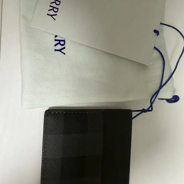 [BUNJANG] Burberry Check Pattern Card Holder / 버버리 카드지갑