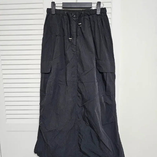 [BUNJANG] Noirer Cargo Skirt Black / noirer 노이어 카고 스커트 블랙 36