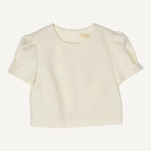 [BUNJANG] Flooum Ivory Blouse M / 플로움 아이보리 블라우스 M (교환가능)