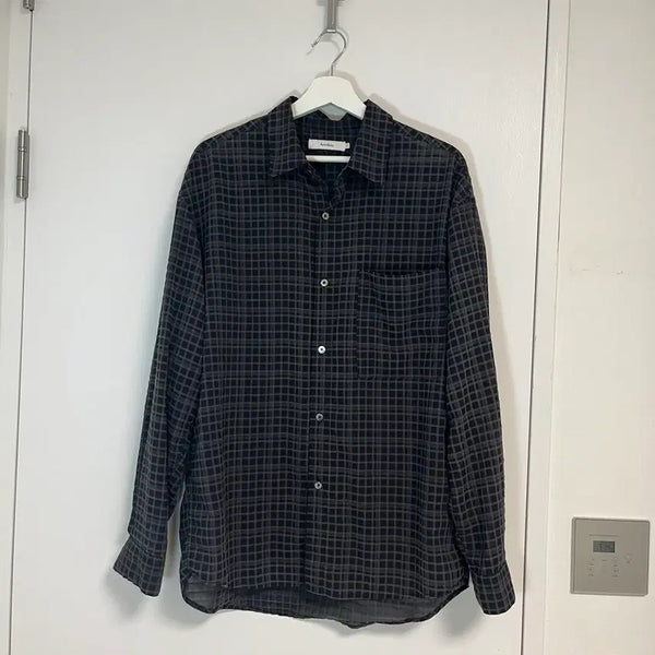 [BUNJANG] Arban Check Shirt / [2] 아르반 체크 셔츠