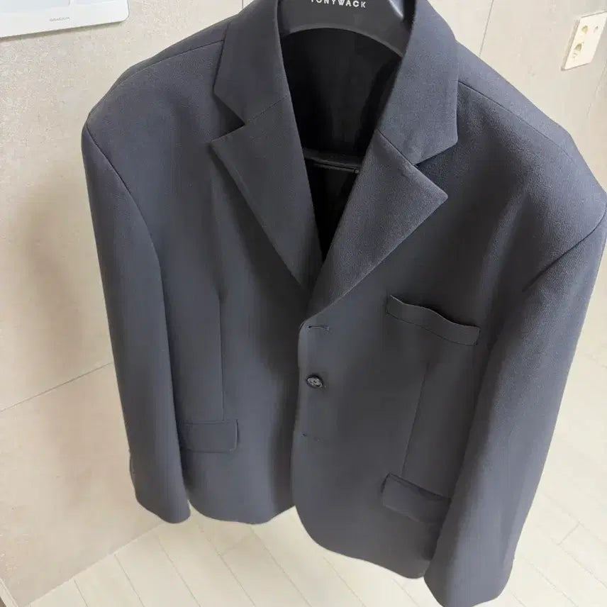 [BUNJANG] Lemond Grey Single Blazer XL / 르마드 그레이 싱글 블레이저 XL