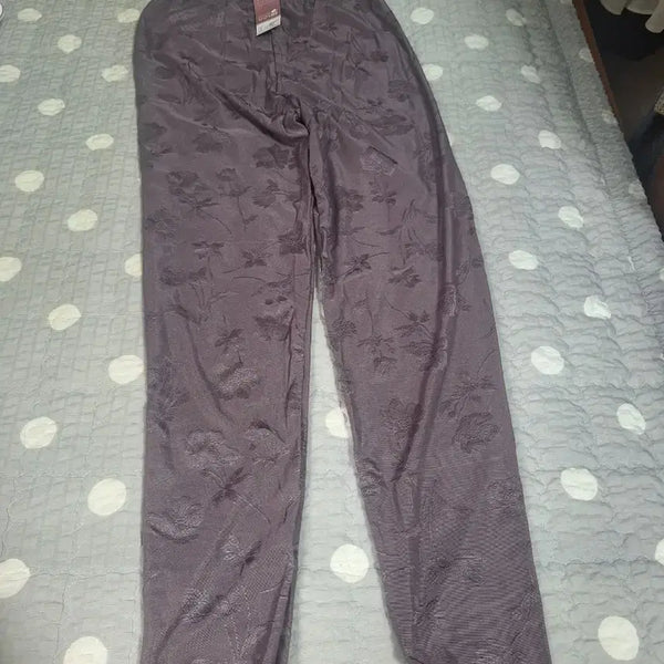 [BUNJANG] Sorosatte Floral Pattern Thermal Pants / 쏘로사떼 내복바지