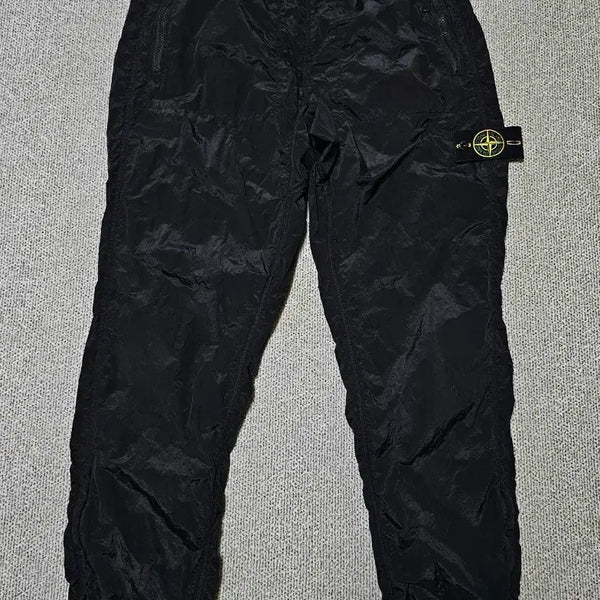 [BUNJANG] Stone Island Nylon Metal Patch Black Pants M / [M 사이즈] 스톤아일랜드 나일론 메탈 와펜 블랙 팬츠
