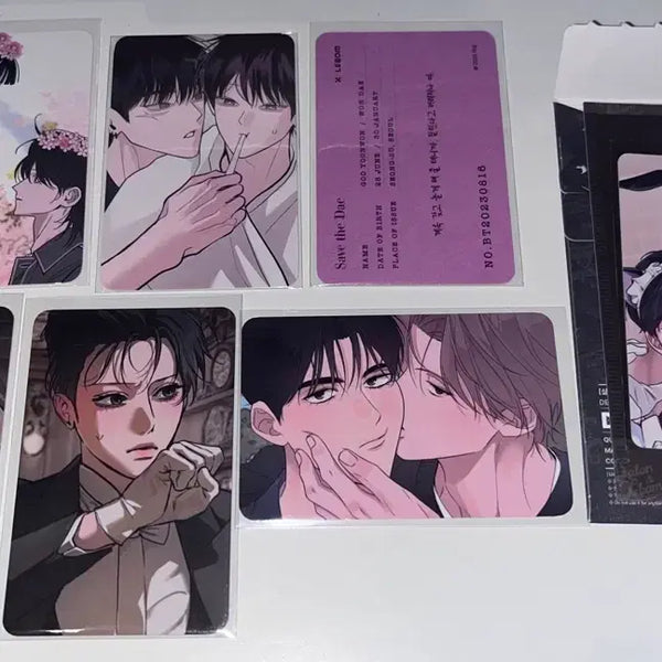 [BUNJANG] LeBom Salon de LeBom Collection Photocard Bundle Set / 레봄 살롱 드 르봉 특전 포토카드 포카 컬포 데코포토팩 일괄 양도 월요일의 구원자 가족간계증명서 밤은 부드러워라 낭만묵시록