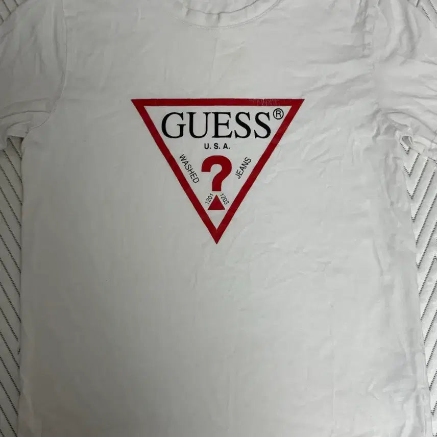 [BUNJANG] Guess Basic Short Sleeve T-Shirt / 게스