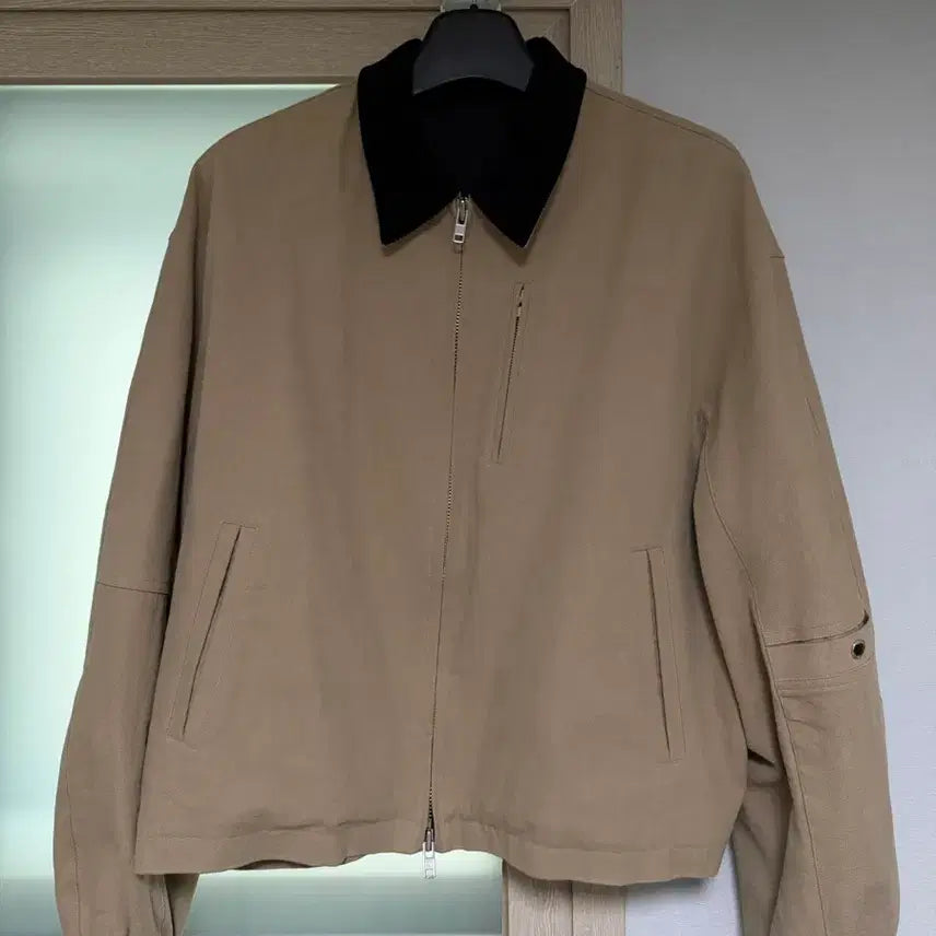 [BUNJANG] Cinder Crop Work Bomber Jacket / 신더 cinder 크롭 워크 자켓