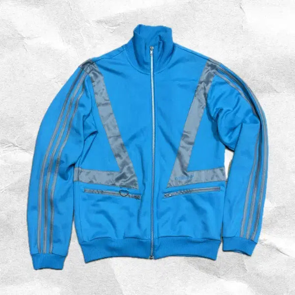 [BUNJANG] Adidas 00s Vintage Track Jacket / 아디다스 스카이블루 희귀 레트로 져지