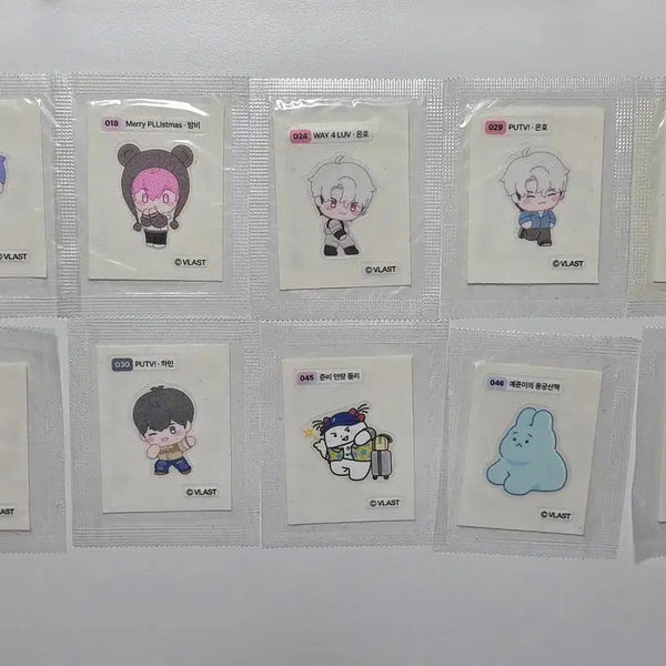 [BUNJANG] PLAVE GS25 Ttibu Seal Bundle Set / 플레이브 plave GS25 띠부씰 일괄 양도