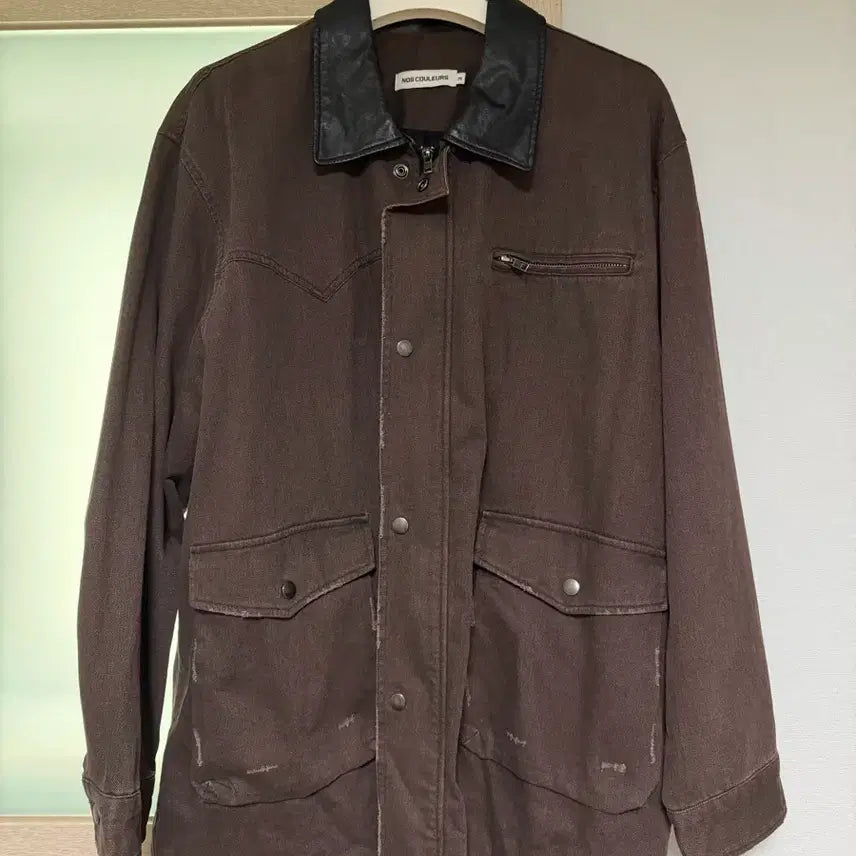 [BUNJANG] Nos Couleurs Chore Jacket Brown / 노쿨러스 nos couleurs chore jacket