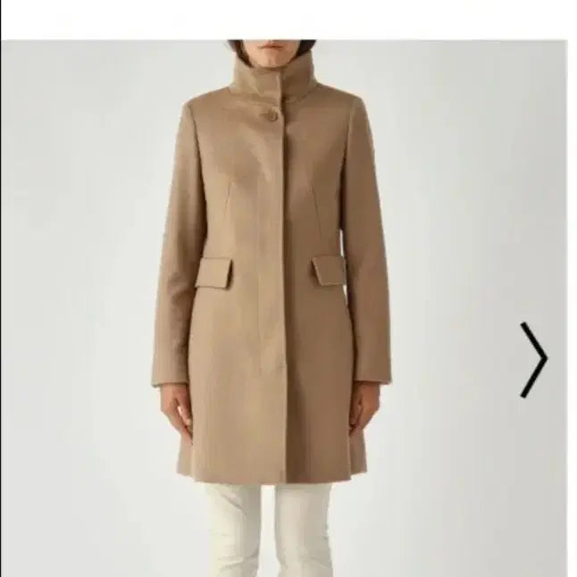 [BUNJANG] Max Mara Studio Agnese Coat Camel Virgin Wool 100% / 막스마라 스튜디오 아그네스 코트 카멜 (38사이즈/버진울100)