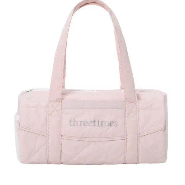 [BUNJANG] 3times Bebe Sports Bag Pink / 택달린상품 쓰리타임즈 베베 스포츠백 가방 핑크 쓰탐 당일배송