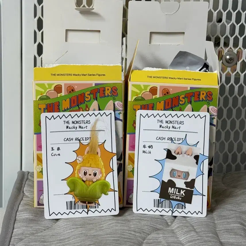 [BUNJANG] Labubu Figure Bundle Set (Milk & Corn) / 라부부 피규어(일괄)