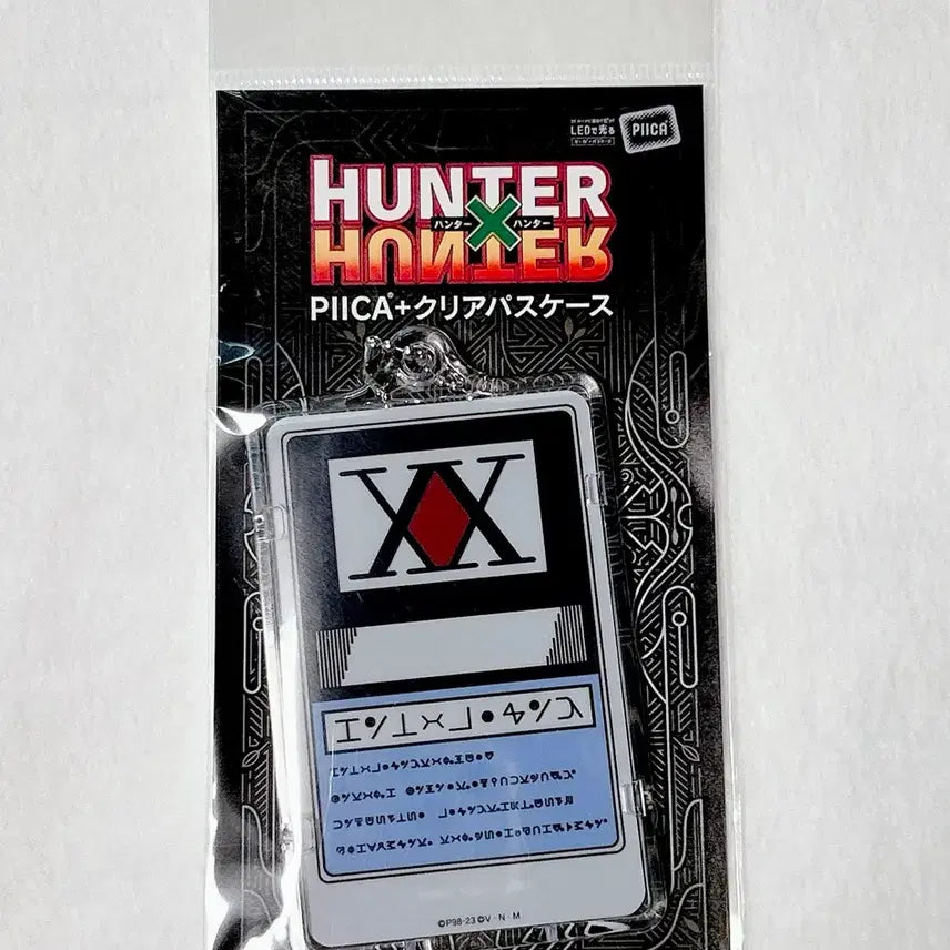 [BUNJANG] Hunter x Hunter Picca Clear Pass Case / hunter 헌헌 piica 클리어 패스 케이스 헌터 라이센스 헌터헌터