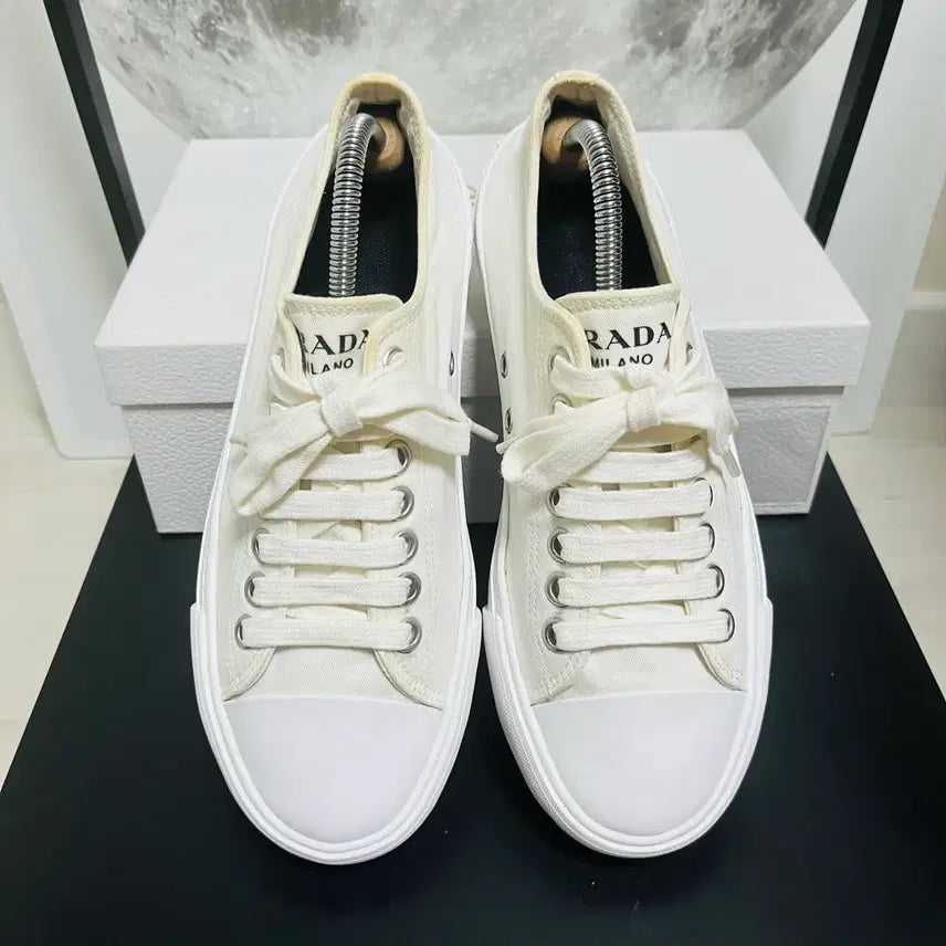[BUNJANG] Prada Gabardine Canvas Sneakers / 정품 7) 프라다 개버딘 캔버스 스니커즈 265~270
